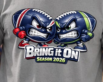 NFL Week 1 T-shirt, Bring It On 2026 Tee, Tailgate Party Shirt, Football Lovers Gift, Game Day Football Shirte, Game Day Football T-Shirt