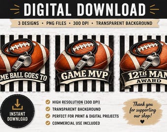 Dessins de maillot de football PNG, Game Days chemises PNG, chemise d'événements sportifs en téléchargement numérique, chemise de football Gameday imprimable, modèles d'arbitre