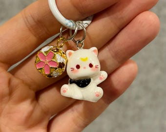 Lunar Lucky Meow – Charm Cat Bell Keychain Series