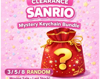 Sanrio Mystery Keychain Bundle | Random Keychain Set | Last Stock