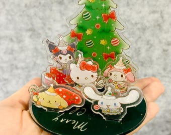 Sanrio Christmas Acrylic Standee Decoration