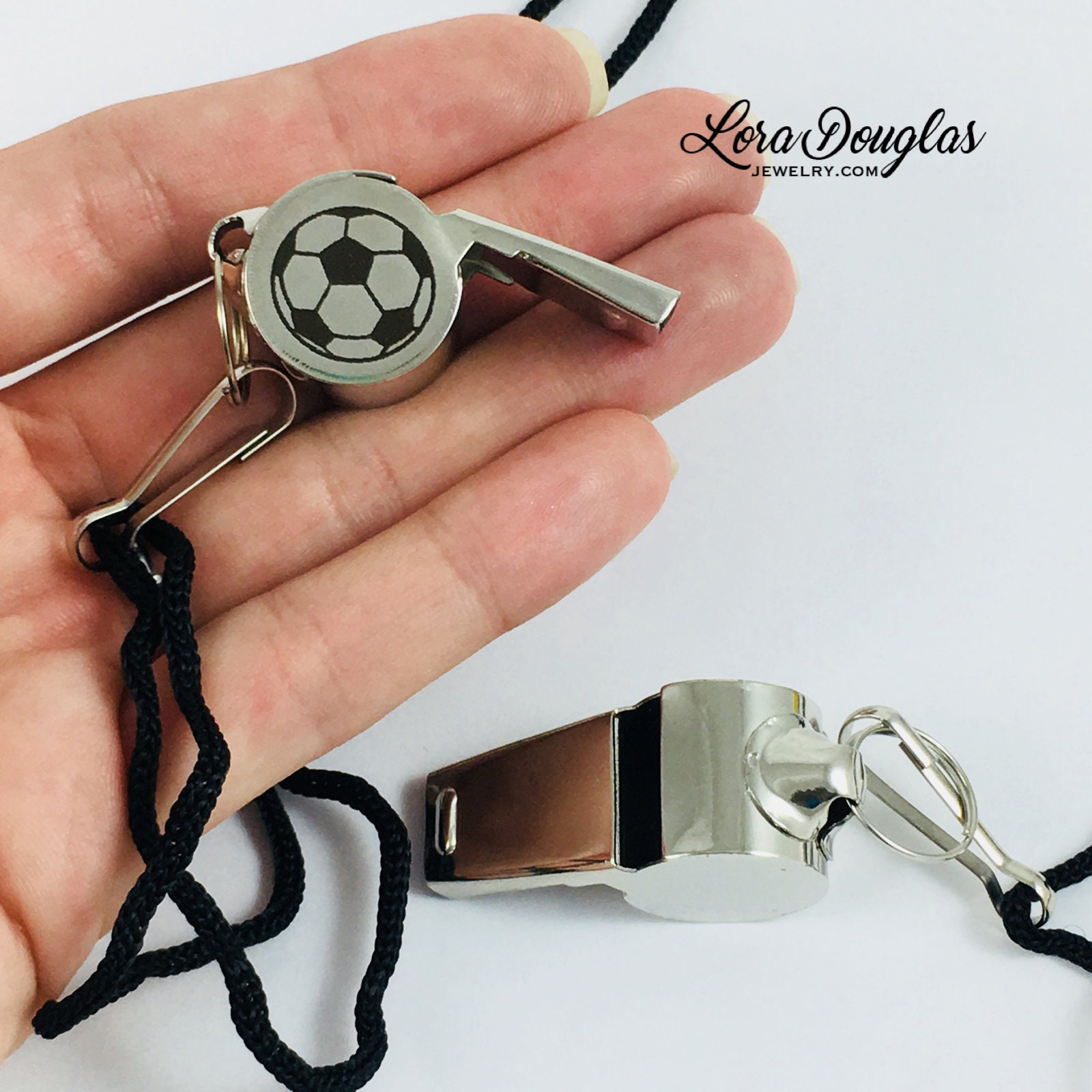 Personalized Coaches Whistle Coach Gift Soccer Football Etsy