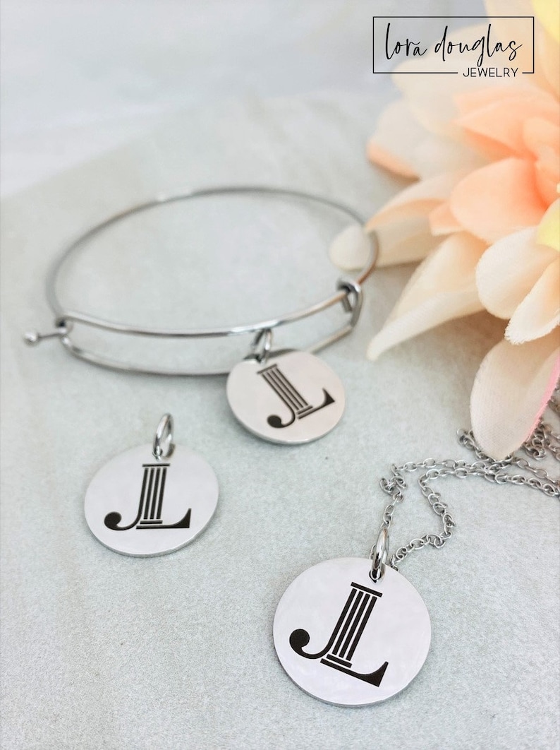 Custom Jewelry Charms Logo Charms Engrave Your Logo Custom Etsy