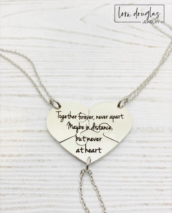 3 Piece Necklace Set Together Forever 