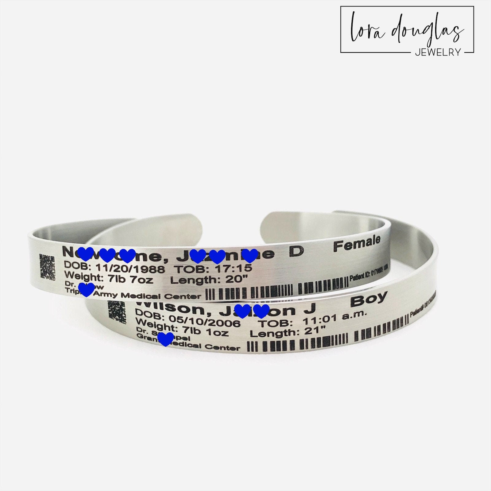 Personalized Hospital ID Bracelet Hospital ID Bracelet Hospital Bracelet Personalized Medical ID Bracelet Engraved Hospital Bracelet Etsy Australia