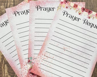 Rote Rose Gebetskarten: Christian Journaling (druckbare PDF)
