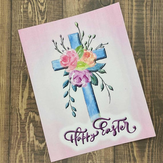 Carte De Pâques Religieuse – Carte De Vœux De Pâques