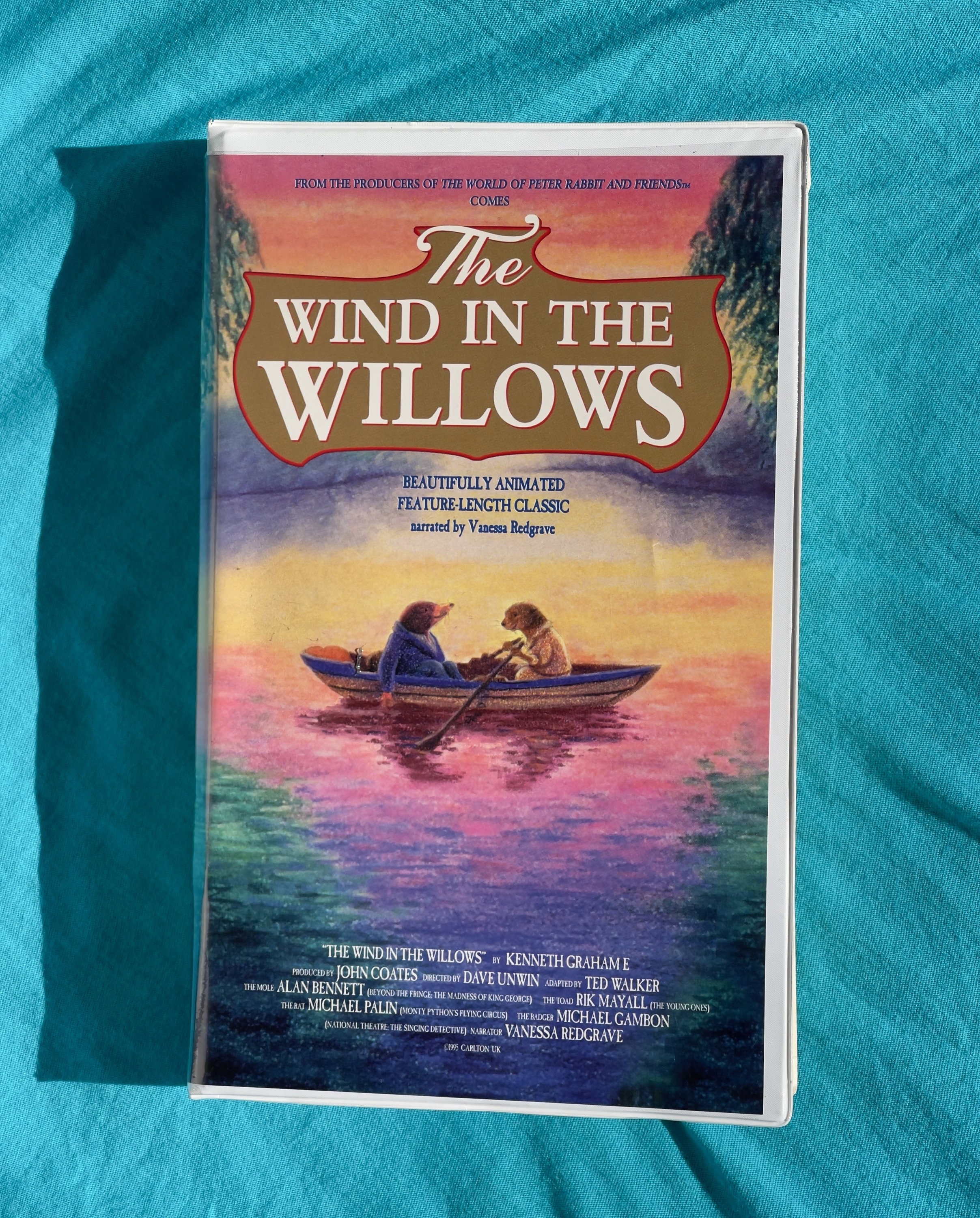 The Wind in the Willows (1996) - Vintage VHS Tape - Animated