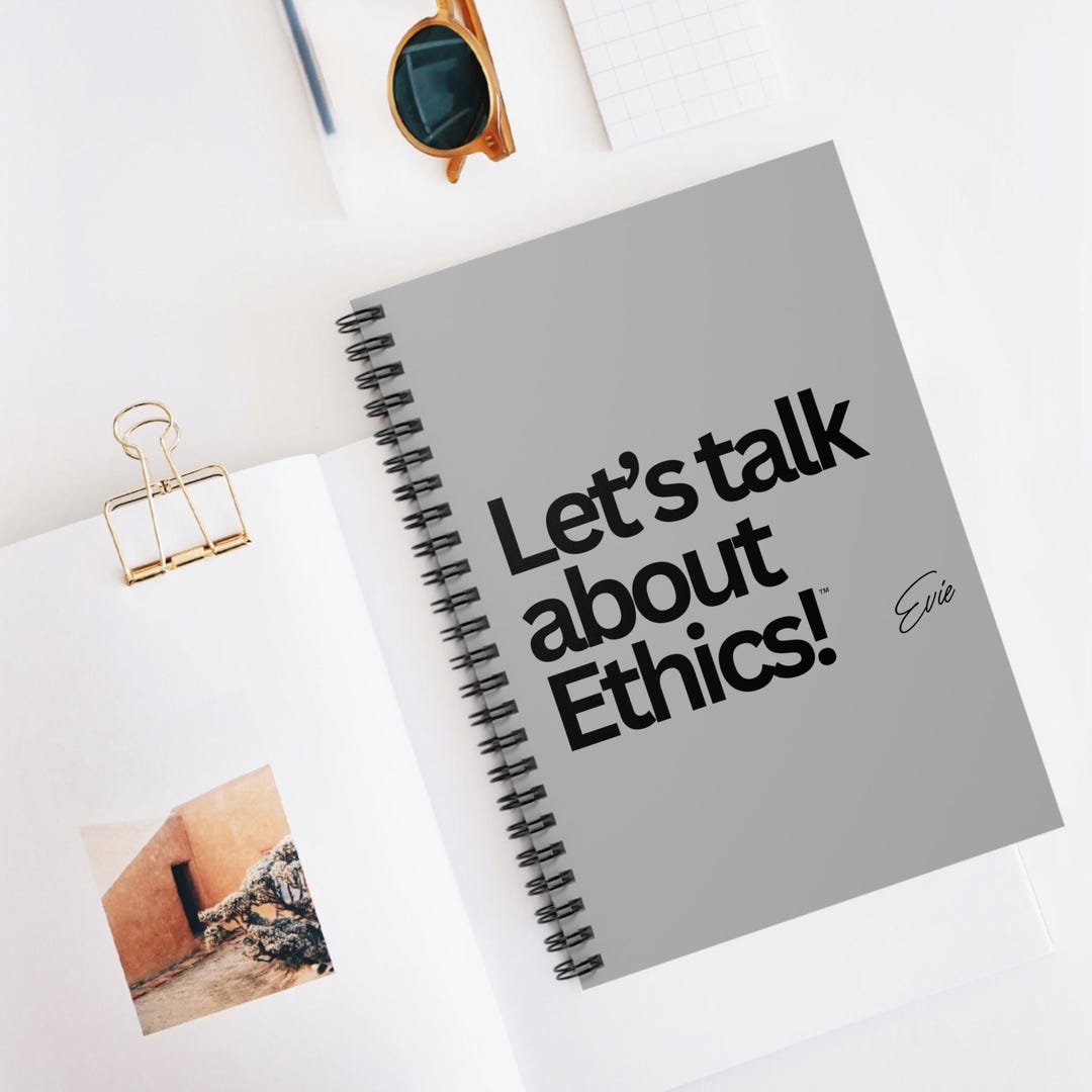 Discussion Notebook Example Ethical Discussion Spiral Notebook: Ruled Line Journal (6