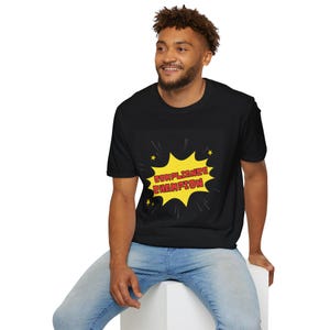 Compliance Champion T-Shirt, Graphic Tee, Quality Control Shirt, Corporate Culture Gift, Business Attire, Office Dress Code, Company Swag