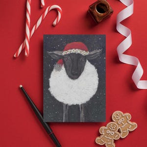 Barbara Ramsbottom Sheep Christmas Cards (pacote com 10 cartões comemorativos)