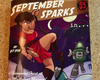 Comic Book: September Sparks #2 - "Plus One" Means Guests, Not Knives!