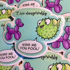 Love Dangerously - sticker