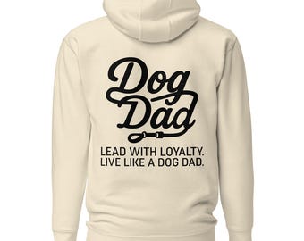 Sudadera con capucha para papá perro, ropa para dueños de mascotas