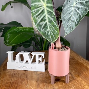 Självbevattnande kruka med vattennivåindikator – Enkel växthantering för hemmet