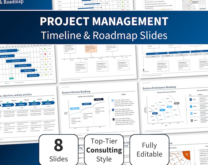 Project Management Kick-off Template | Professional Powerpoint ...