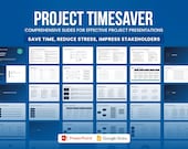 Project Management Timesaver: 80 Professional PowerPoint Templates for Efficient Planning & Organization