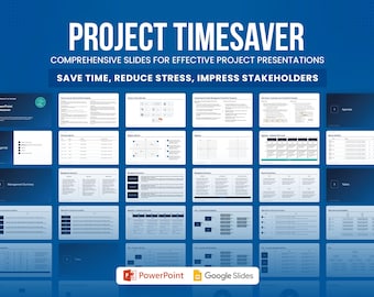 Projektmanagement Zeitersparnis: 80 professionelle Power Point Vorlagen für eine effiziente Planung & Organisation