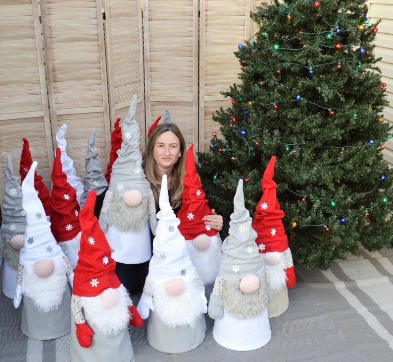 Extra Large Gnomes 3ft Tall Christmas Gnomes Jumbo Gnomes Etsy