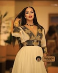 Modern Ethiopian and Eritrean Habesha Kemis - Habesha dress for wedding, graduation and occasions product logo