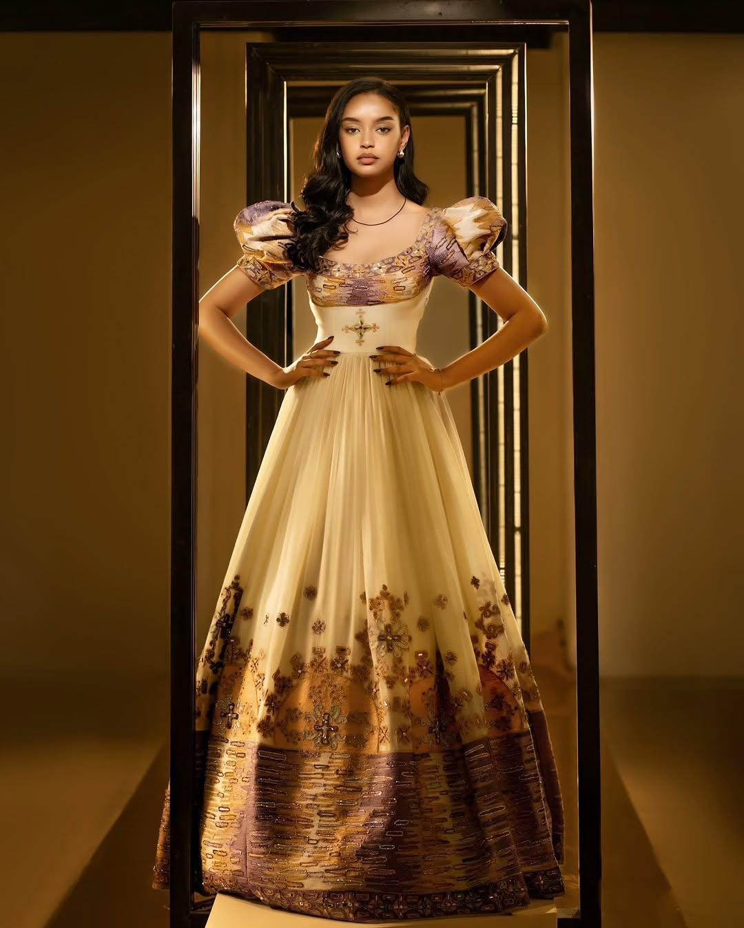 Habesha Dress Enku Design Dress New Style Ethiopian Colcher Dress Design Enku Ethiopian Traditional Dress Enku