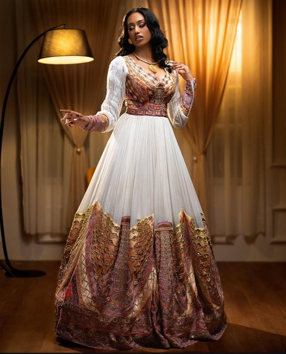 Elegant Habesha Kemis – Perfect for Weddings & Special Events