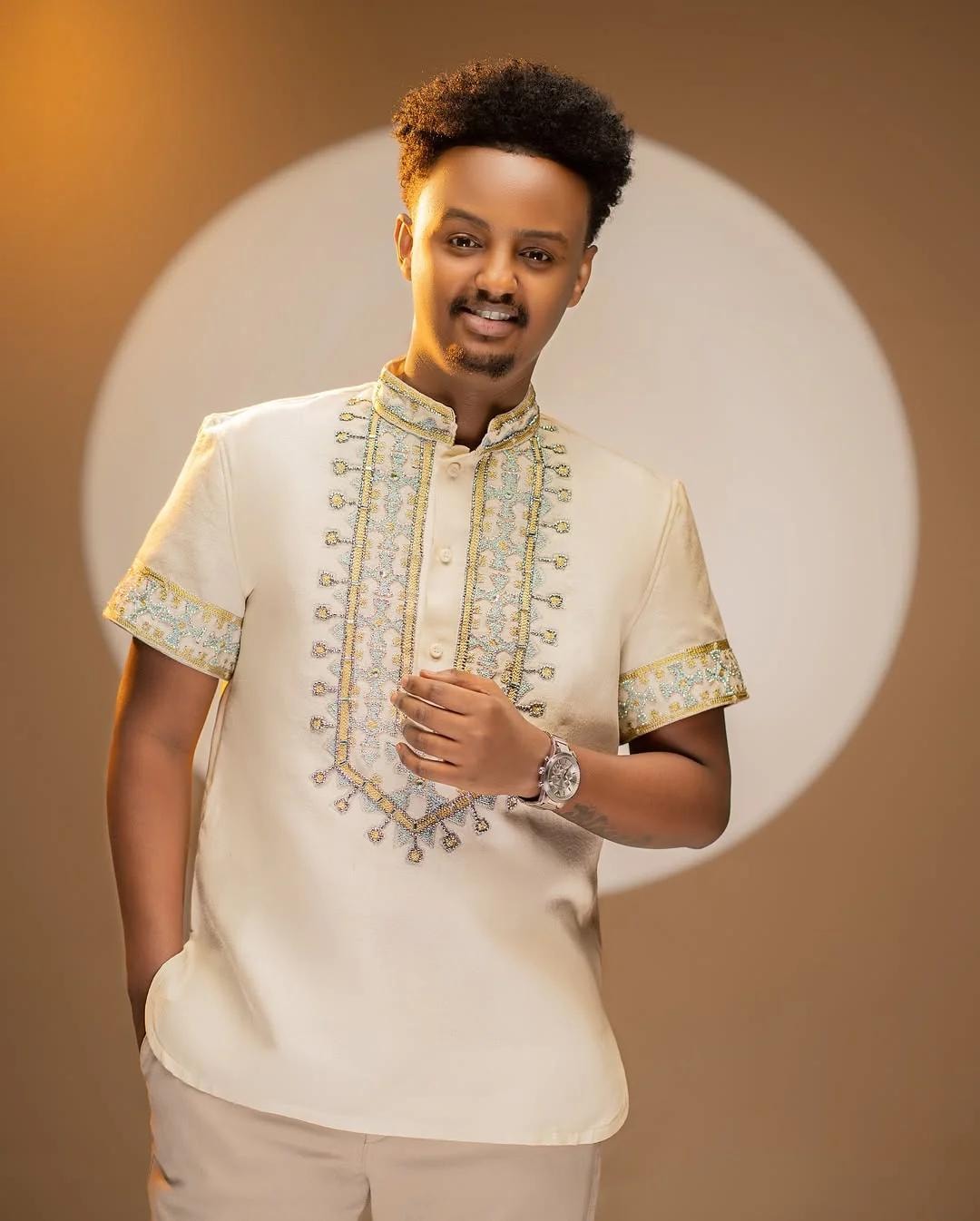 modern habesha dress for men Ethiopian cultural men's clothing