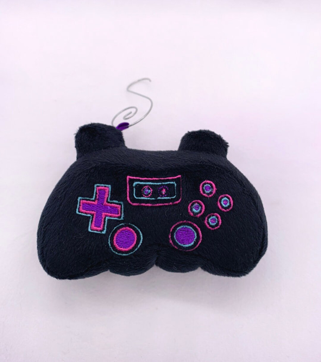 Gamer Plush/ Video Game Controller Plush Ornament. Christmas Holiday