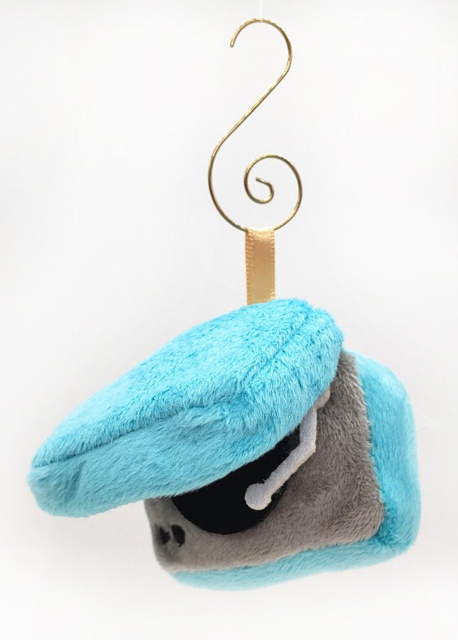 Record Player Plushie: Backpack clip - MaterialJill
