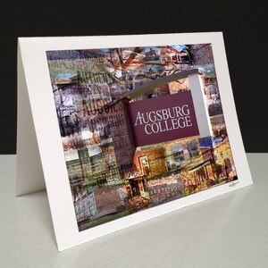 Augsburg College 5 x 7 Grußkarte - "Always an Auggie"