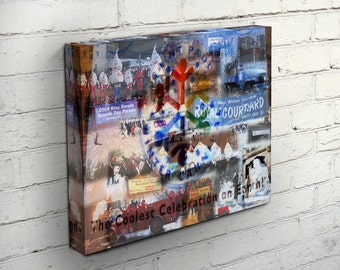 Saint Paul Winter Carnival Canvas - "The Legend of Fire and Ice"