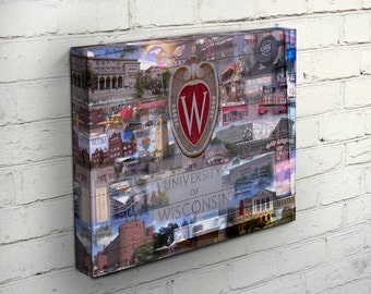 University of Wisconsin-Madison Canvas - "Badger Country"