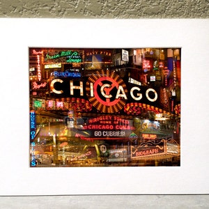 Sweet Home Chicago 16 x 20 Matted Print - Chicago, IL