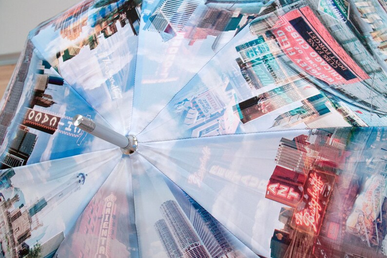 Art Umbrella Chicago Illinois Photo Collage Etsy