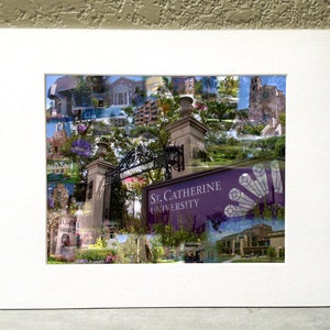 St. Catherine University 11 x 14 Matted Print - &quot;Katie Pride&quot;
