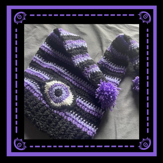 Handmade Crochet Jester Hats and Ruffles - Crochet clown set