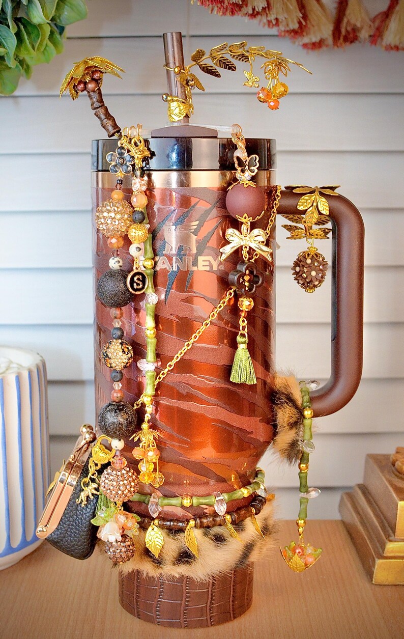 Jungles of Jade Designer Accessory Set for Stanley's Tyla Cup Black ...