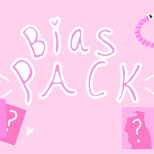 Kpop Bias Mystery Pack Gift Box Cute Aesthetic