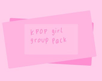 Custom Kpop Bias Pack Gift Box: Lomocards And Sticker