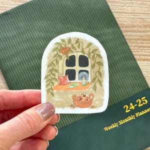 Big Vinyl Sticker Cozy Window