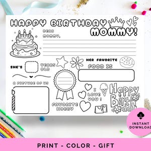 Cartão de aniversário para mamãe, cartão de aniversário para mamãe, Feliz aniversário para mamãe, Cartão de aniversário personalizado para mamãe, Aniversário da mamãe, Aniversário da mamãe para impressão
