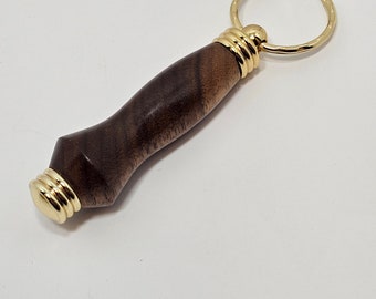 Walnut Wood Toothpick Holder/Key Ring