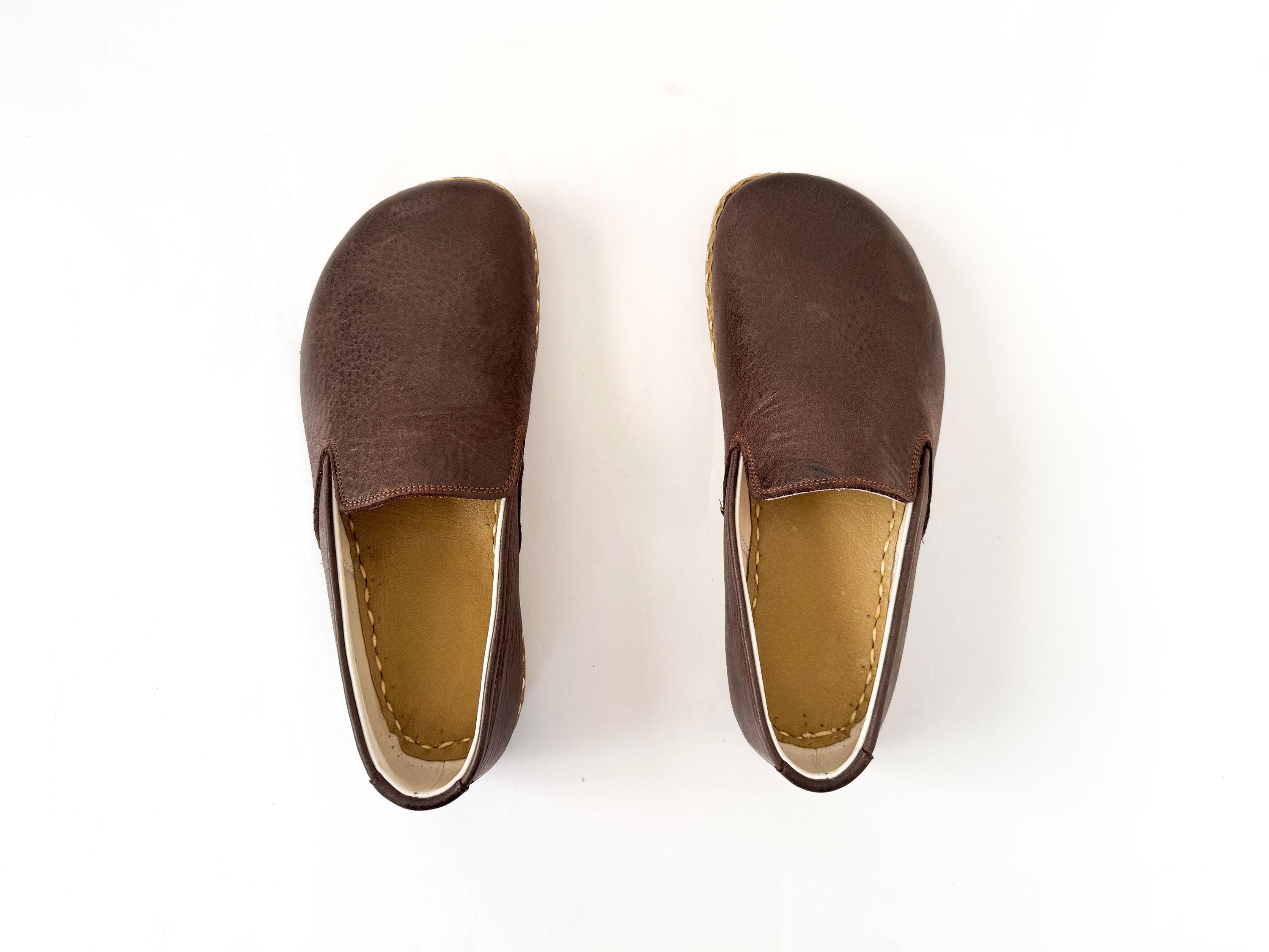 Leather Slip on House Shoe - Etsy display picture 1
