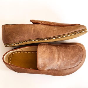 Grounding Shoes Men: Barefoot Leather Earthing Shoe - Vision