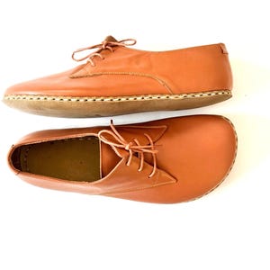 Womens Grounding Shoes , Barefoot Shoes Women, Grounding Shoes Copper, Leather Sole, All Leather Shoes | Matte Brown