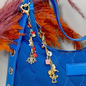Make Your Own Keychain/Custom Bag Charm/Keychain Charm/Custom Handbag Charms/ Unique Car Keychains/Customizable Purse & Bag Charms