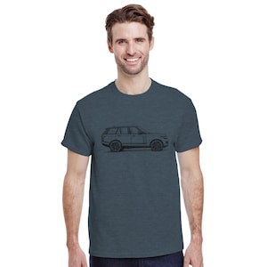 Range Rover 8 Heavyweight Unisex Crewneck T-shirt | Gildan® 5000