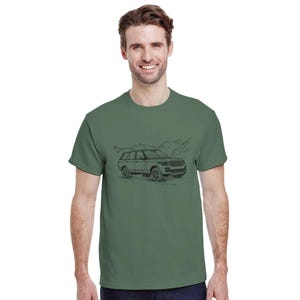 Range Rover L405 2 Heavyweight Unisex Crewneck T-shirt | Gildan® 5000