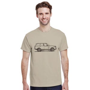 Range Rover 7 Heavyweight Unisex Crewneck T-shirt | Gildan® 5000