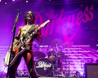 Justin Hawkins - The Darkness - Limited Edition Giclée Print (COA)